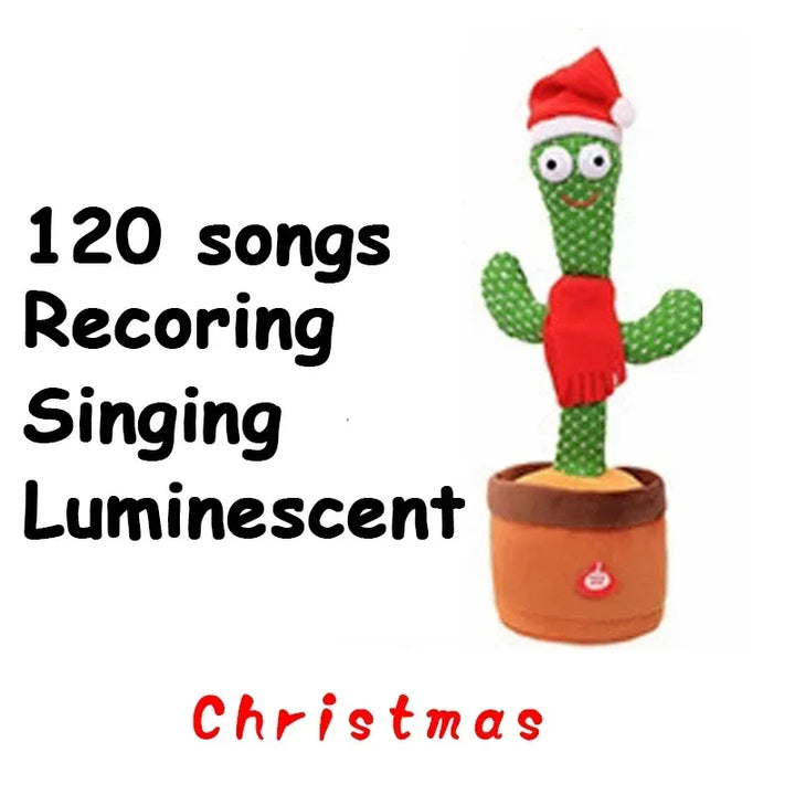 Talking Cactus Toy - That Can Be Charged, Recorded, and Repeated